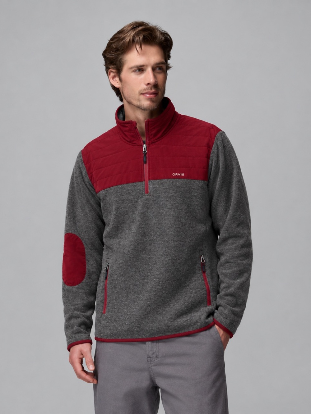 Orvis quarter-zip pullover- Medium
